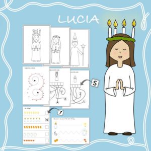 Luciahäfte - Blandade uppgifter