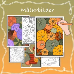 Målarbilder med hösttema