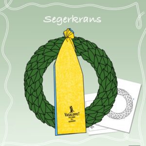 Segerkrans Vasaloppet - Pyssel med bildstöd