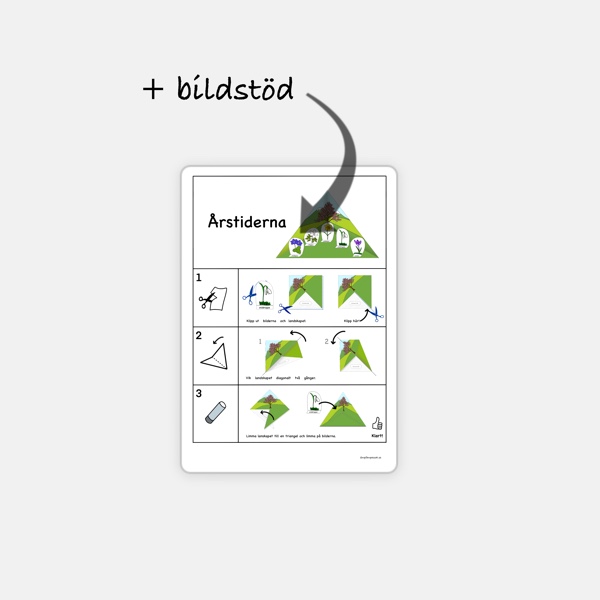 Mitt årstidsprojekt – Pyssel med bildstöd - Bild 2