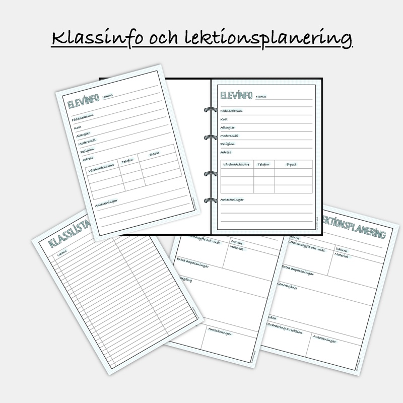 Lärarkalender - Hela läsåret 25/26 - Bild 6