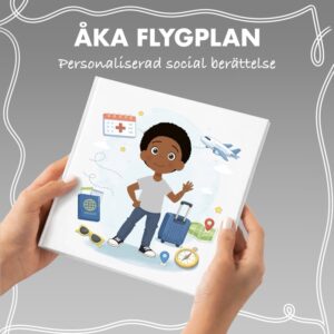 ”Namn” åker flygplan - Personaliserad berättelse