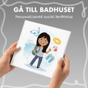 ”Namn” går till badhuset - Personaliserad berättelse
