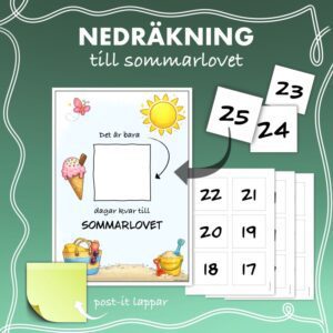 Räkna ned till sommarlovet