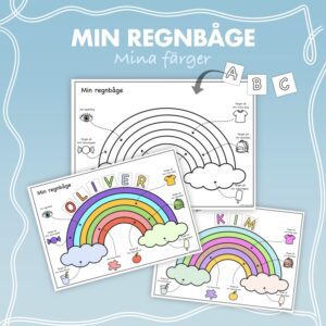 Min regnbåge - Lära känna varandra