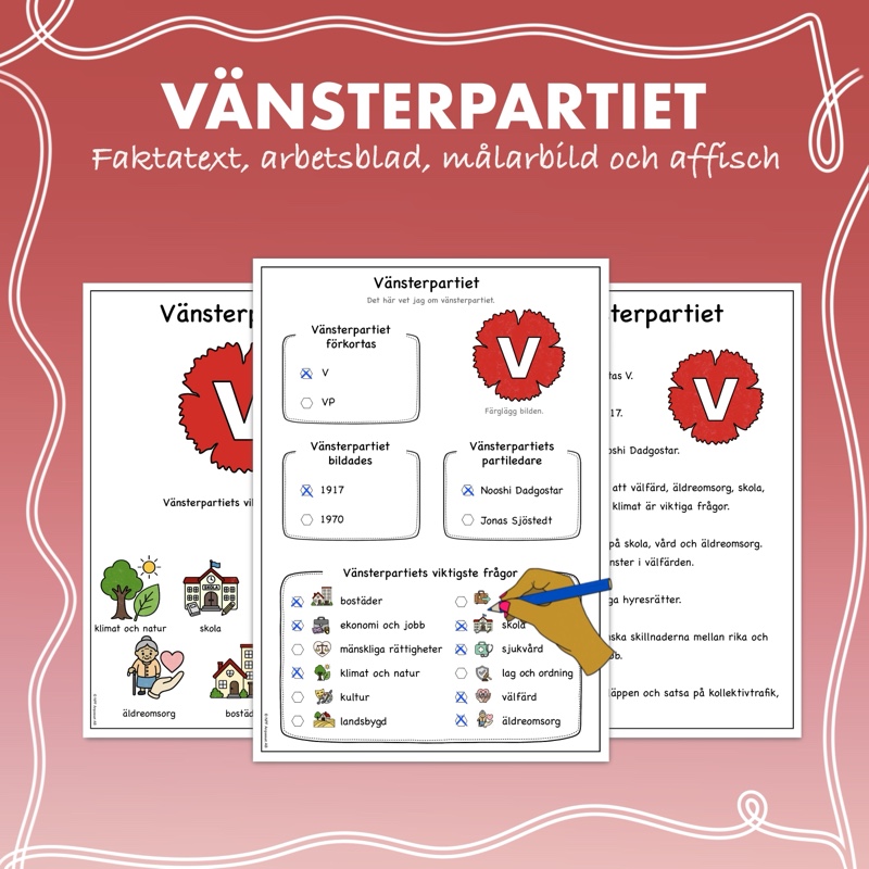 Fakta om valet - Vänsterpartiet