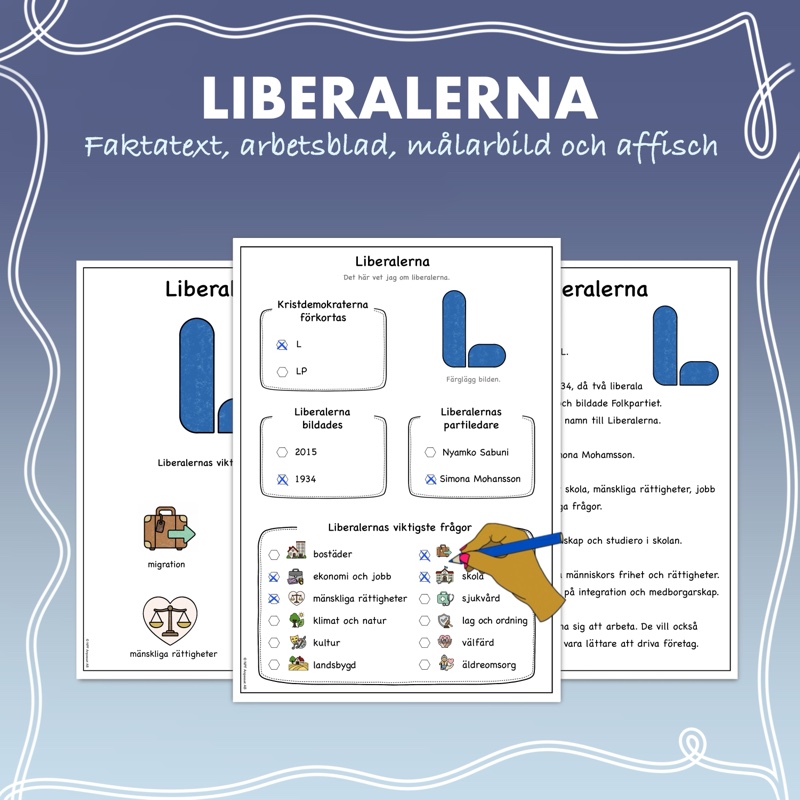 Fakta om valet - Liberalerna