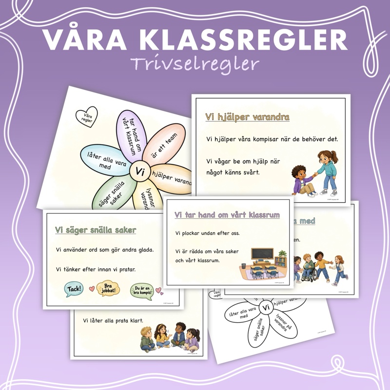 Våra klassregler - Trivselregler