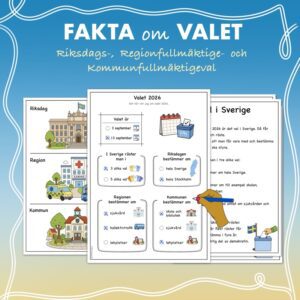 Valet 2026 - Riksdag, region och kommun
