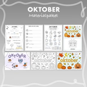 Oktober - Materialpaket