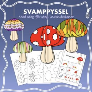 Svamppyssel med bildstöd